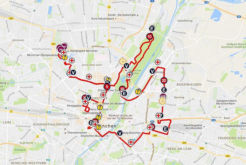 Am Sonntag gehört die Stadt wieder den Läufern.
