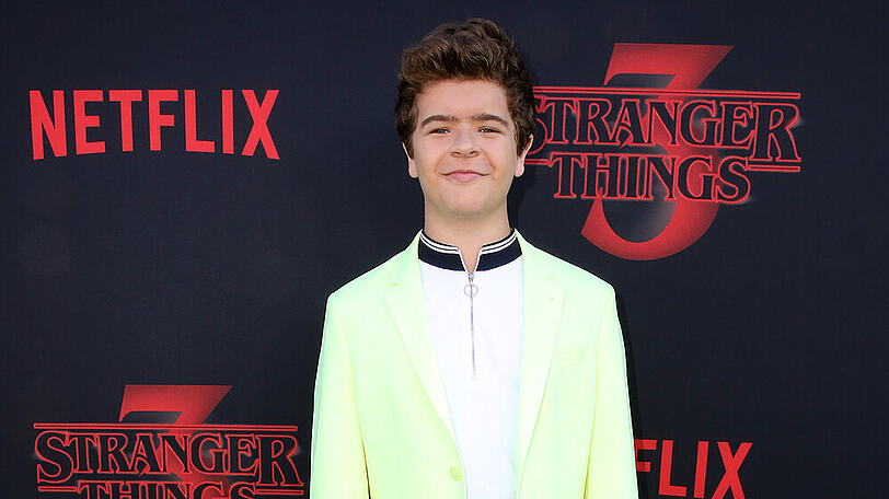 Gaten Matarazzo auf dem roten Teppich der Premiere der letzten "Stranger Things"-Staffel