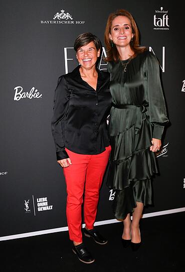 Ariane Hingst (Ehemalige Fußballspielerin & Trainerin) mit Verena Pausder