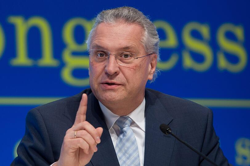 Der Innenminister von Bayern, Joachim Herrmann (CSU).