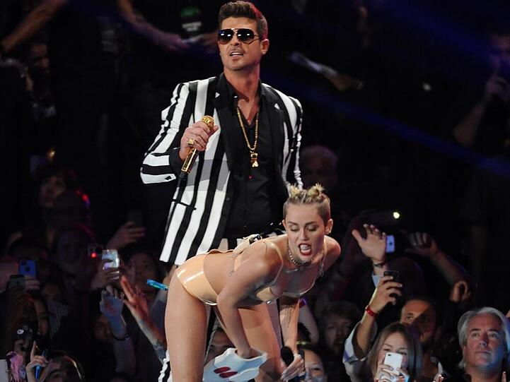 Mit ihrem Auftritt bei den MTV VMAs sorgte Miley Cyrus für Gesprächsstoff
