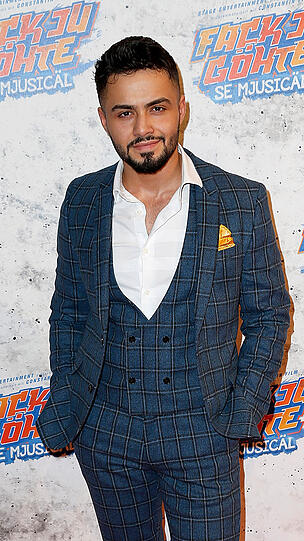 Burak-Darsteller Aram Arami bei der Premiere.