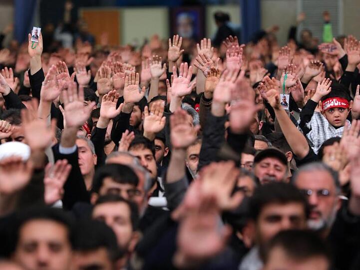 Trauerzeremonie für den bei einem US-Angriff getöteten General Soleimani in Teheran.