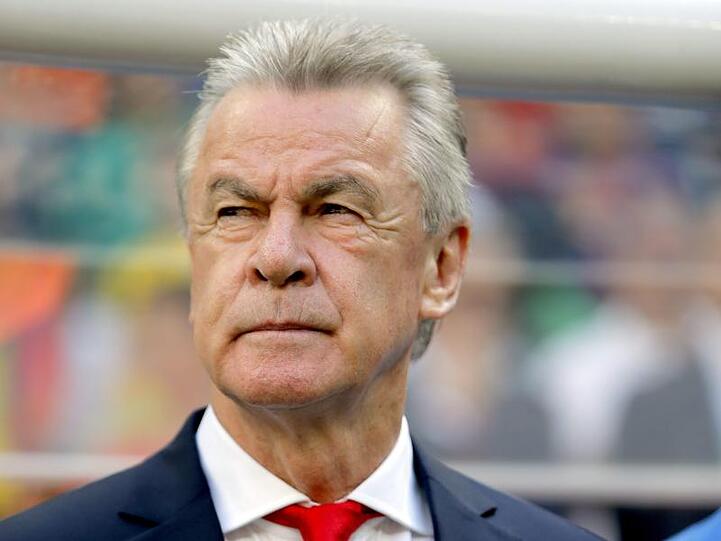 Der Schweizer Trainer Ottmar Hitzfeld ist zu sehen. Foto: Robert Ghement/Archiv
