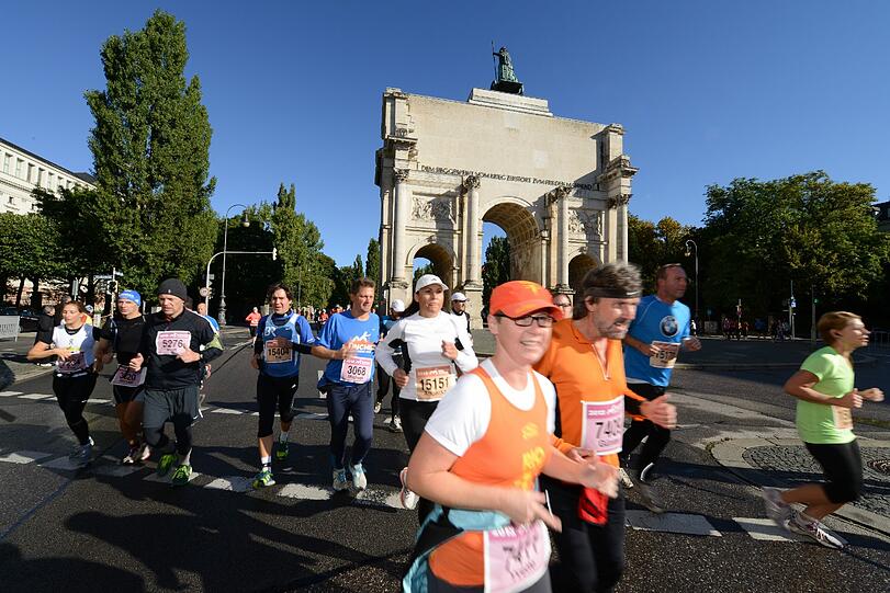 Am Sonntag fand der "München Marathon" statt. Die besten Bilder!
