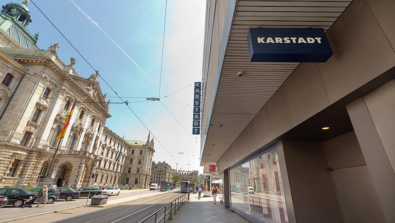 Der Karstadt am Münchner Bahnhofsplatz: Blick vom Stachus in die Schützenstraße. (Archivbild)