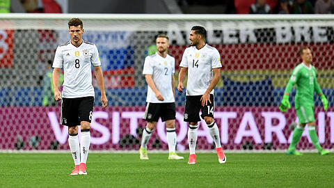 Phasenweise geriet die deutsche Mannschaft arg unter Druck.