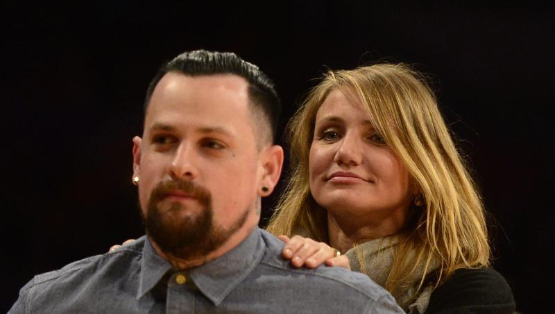 Die glücklichen Eltern: Cameron Diaz und Benji Madden. Die glücklichen Eltern: Cameron Diaz und Benji Madden.