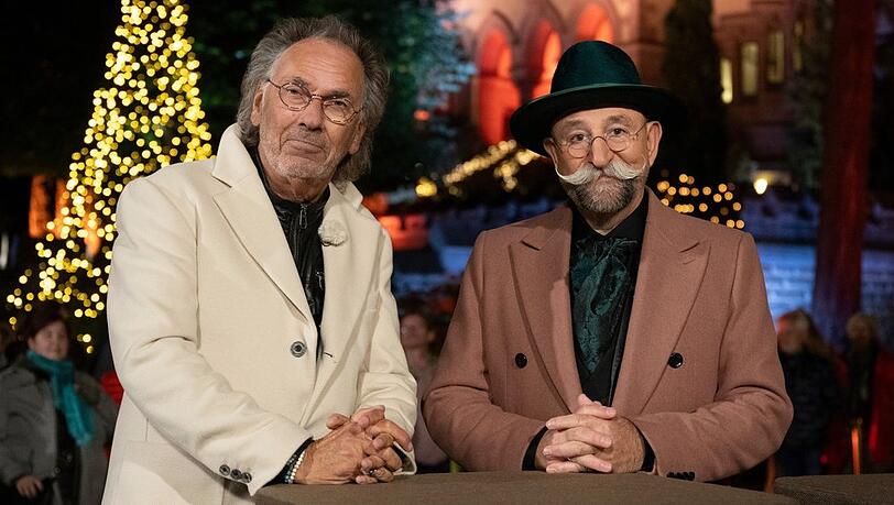 Hugo Egon Balder und Horst Lichter bei "Bares für Rares". Hugo Egon Balder und Horst Lichter bei "Bares für Rares".