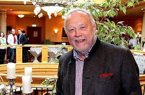 Filmemacher Sepp Vilsmaier war bei dem Radio Gong Frühschoppen dabei.
