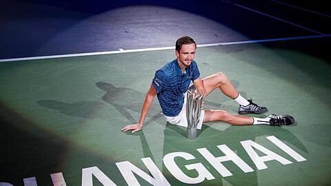 Vorjahressieger Daniil Medwedew wird seinen Titel in Shanghai in diesem Jahr nicht verteidigen können.