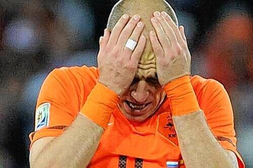 Streitfall Arjen Robben: Der Holländer ist der Grund der Auseinandersetzung zwischen dem FC Bayern und dem KNVB.