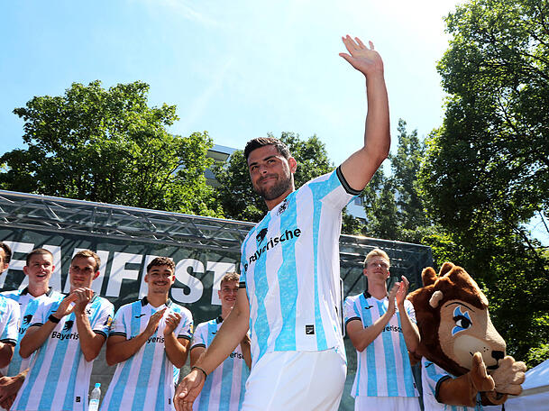 Sechzigs Aushängeschild: Kevin Volland. Sechzigs Aushängeschild: Kevin Volland.