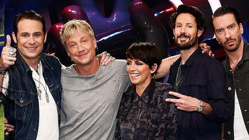 Die Fünf in der Jury: Hoss Power, Samu Haber, Nena, Max Herre und Boss Burns Die Fünf in der Jury: Hoss Power, Samu Haber, Nena, Max Herre und Boss Burns