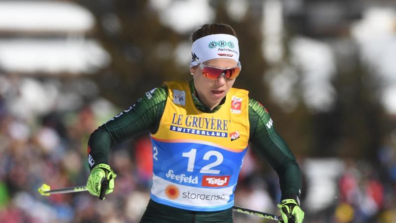 Sandra Ringwald erreichte im Freistil-Sprint bei der WM das Viertelfinale. Sandra Ringwald erreichte im Freistil-Sprint bei der WM das Viertelfinale.
