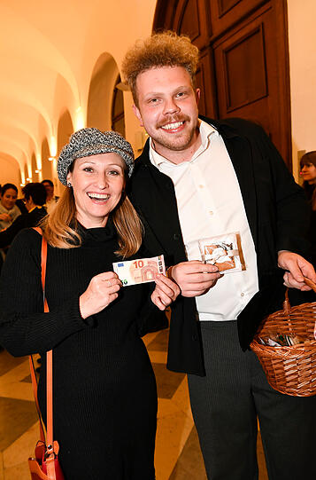 Gabrielle Odinis und Johannes Berzl