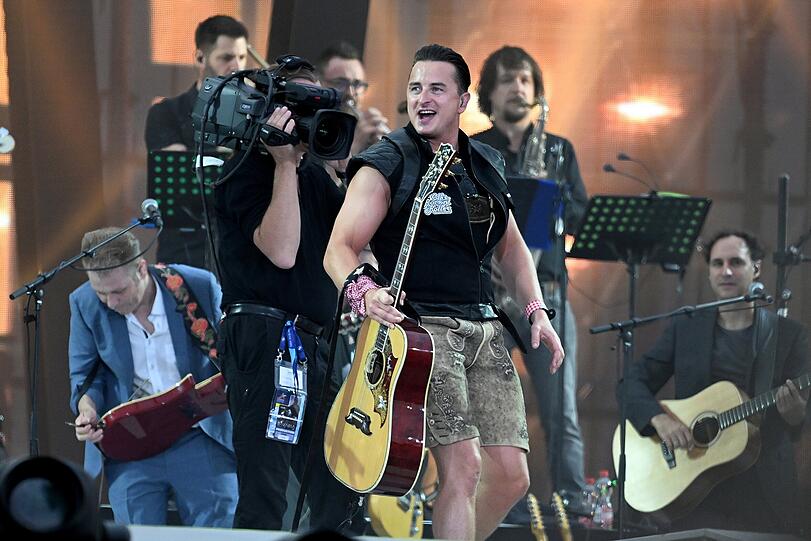 Glücklich und zufrieden: Andreas Gabalier