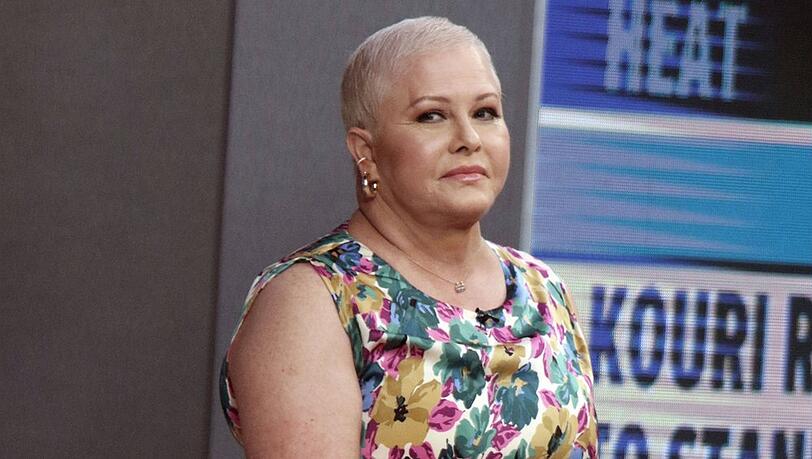 Nicole Eggert - hier im August bei einem Auftritt in der Sendung "Good Morning America" - erhielt im Dezember 2023 die Diagnose Brustkrebs.
