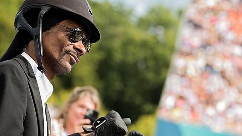 Snoop Dogg begeisterte die Fans mit seinen Auftritten in Paris.