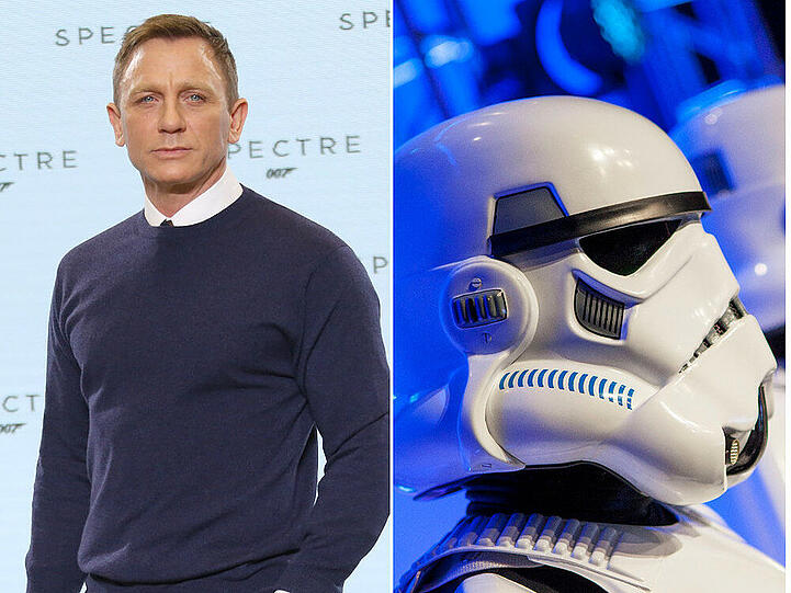 Daniel Craig wird für "Star Wars: Das Erwachen der Macht" in einen Stormtrooper-Anzug schlüpfen