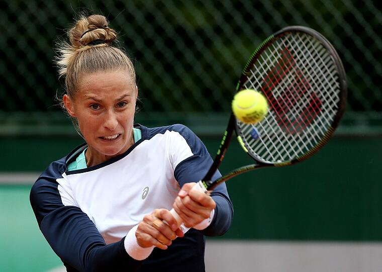 Die Slowenin Polona Hercog.