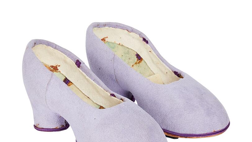 Diese Schuhe trug Miss Piggy in dem Film "Die große Muppet-Sause" (1981).