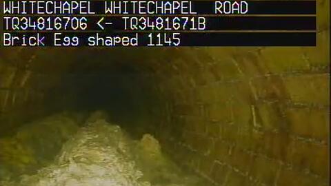 Der Fettberg wiegt etwa 100 Tonnen.