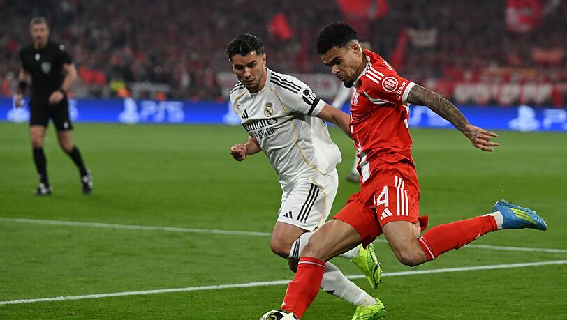 Luis Diaz erl&ouml;st den FC Bayern.