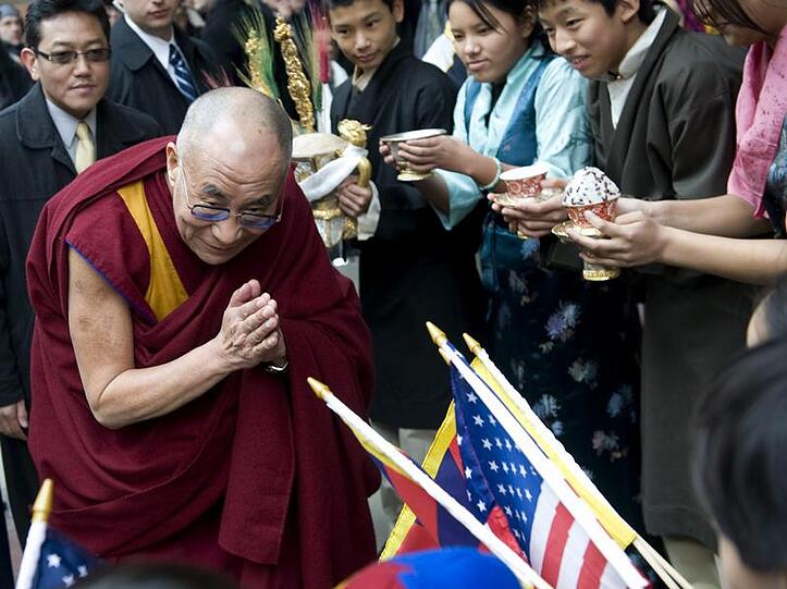 Der Dalai Lama in Washington