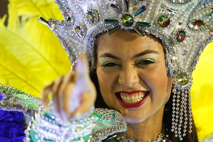 Samba in Rio 2012: Die Bilder vom Zuckerhut. Mit Fergie und Jennifer Lopez