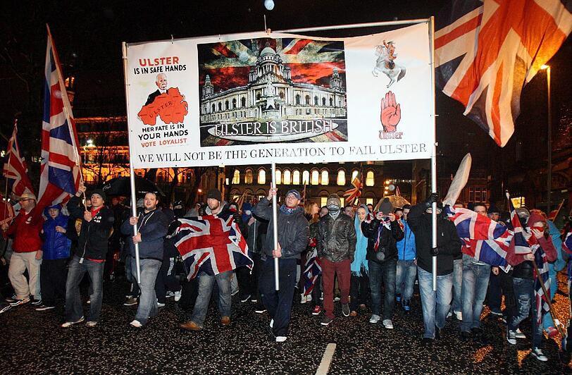 Krawalle in Belfast - die Bilder