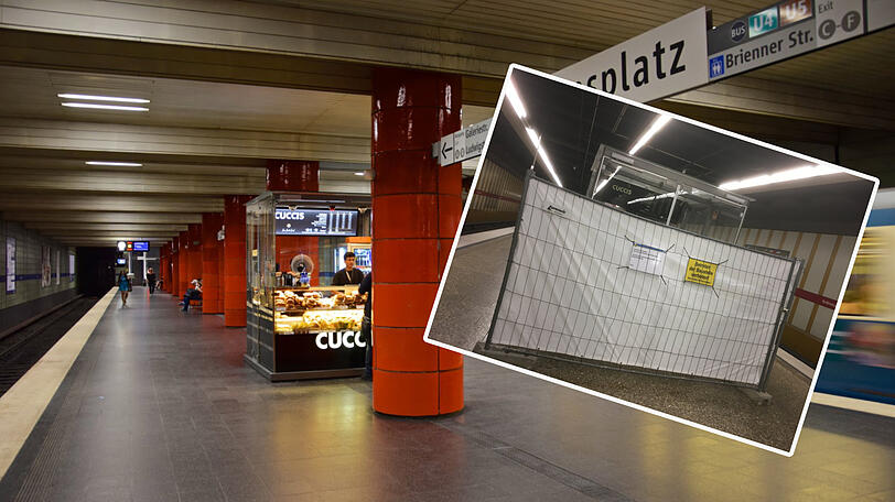 Ein Cuccis-Kiosk am Odeonsplatz. Die Münchner müssen künftig auf das Angebot verzichten.