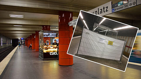 Ein Cuccis-Kiosk am Odeonsplatz. Die Münchner müssen künftig auf das Angebot verzichten.