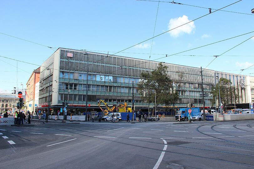 So sah's noch vor zwei Wochen am Hauptbahnhof aus - vor dem eigentlichen Baubeginn