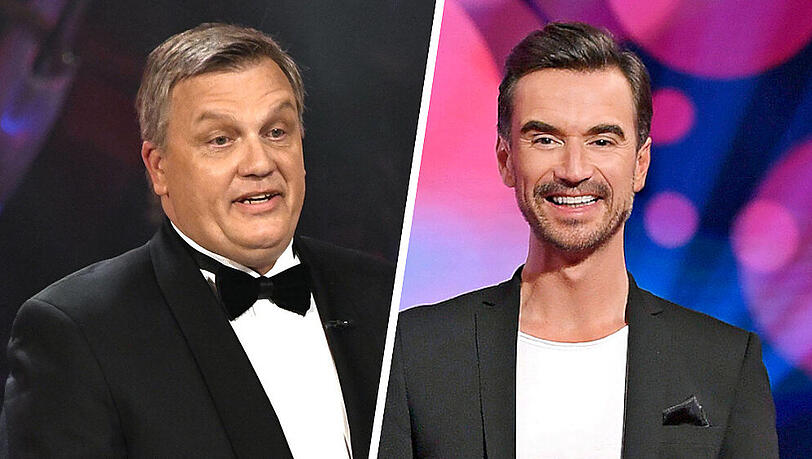Hape Kerkeling (l.) wird bei Florian Silbereisens "Schlagerjubiläum!" auftreten. Hape Kerkeling (l.) wird bei Florian Silbereisens "Schlagerjubiläum!" auftreten.