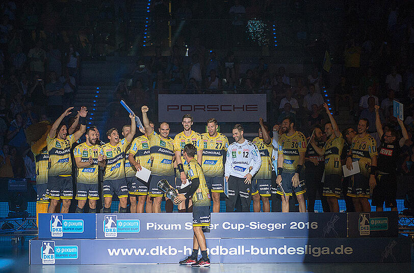 Supercup-Sieger 2016: Die Rhein-Neckar Löwen.