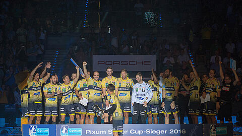 Supercup-Sieger 2016: Die Rhein-Neckar Löwen.
