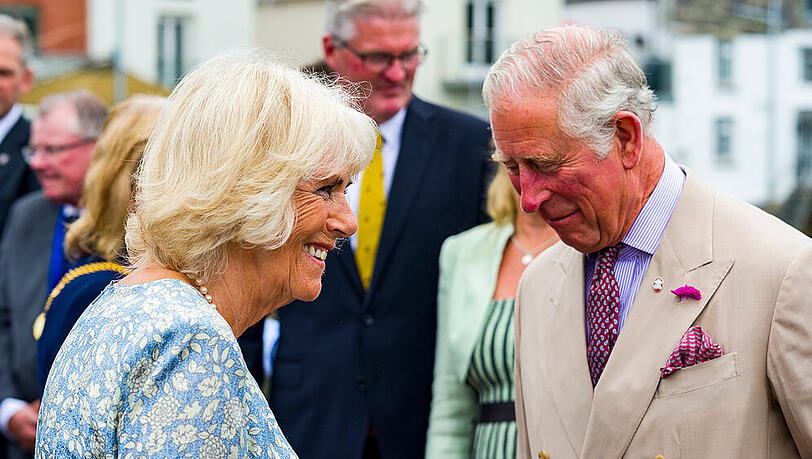 Charles und Camilla feiern ihren 15. Hochzeitstag. Charles und Camilla feiern ihren 15. Hochzeitstag.