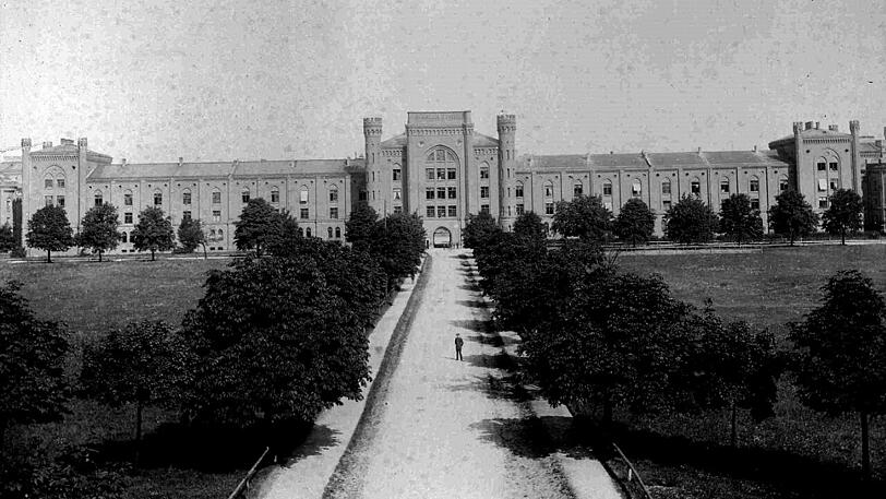 Prächtig: die im Krieg zerstörte Max-II-Kaserne.
