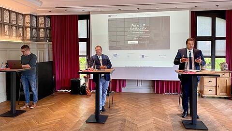 Von links: Stefan Michalk, Stefan Wild, Thomas Geppert.