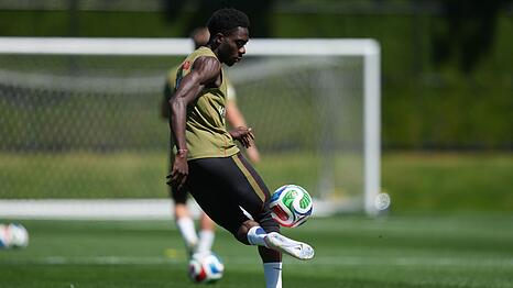 Ist im Training dabei: Alphonso Davies.