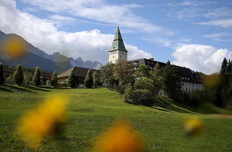 Die G7-Teilnehmer tagen im Schloss Elmau.