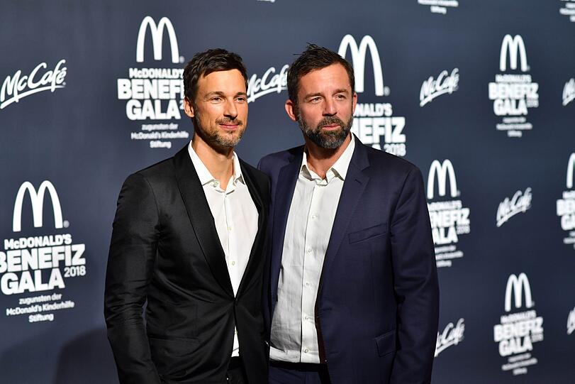 Florian David Fitz (l.) und Dan Maag.