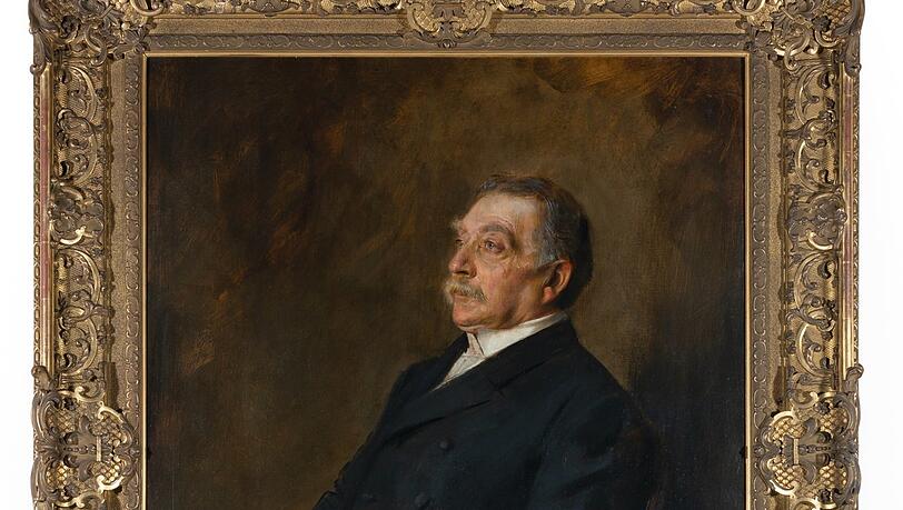 Lehmann Bernheimer, im Jahr 1903 gemalt von Franz von Lenbachbeide von 1903. Lehmann Bernheimer, im Jahr 1903 gemalt von Franz von Lenbachbeide von 1903.