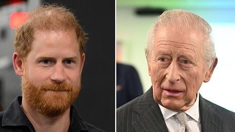 Dass dasselbe Aufenthaltsland noch lang kein Treffen bedeutet, haben Prinz Harry (li.) und sein Vater K&ouml;nig Charles schon oft bewiesen.