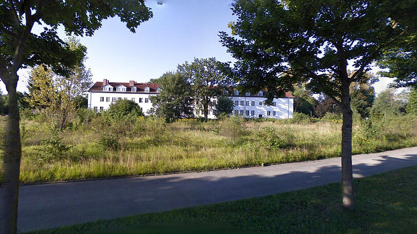 Das Boardinghaus in Moosach - hier der Blick von der Ludwigsfelder Straße.