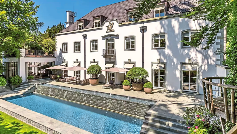 Die Villa im Münchner Herzogpark.