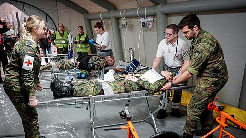 &Uuml;bung "Medic Quadriga" der Bundeswehr