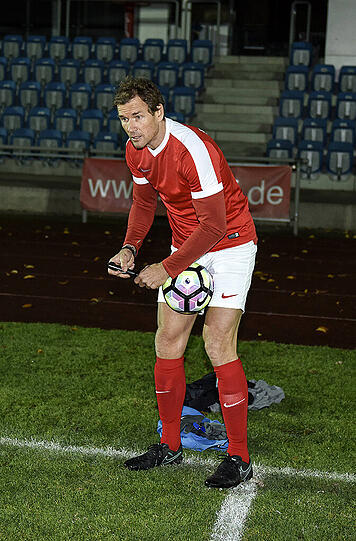 Jens Lehmann am Montagabend beim Freizeit-Spiel in Aschheim