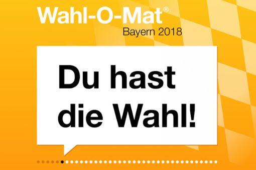 Wahl-O-Mat Landtagswahl 2018 Bayern